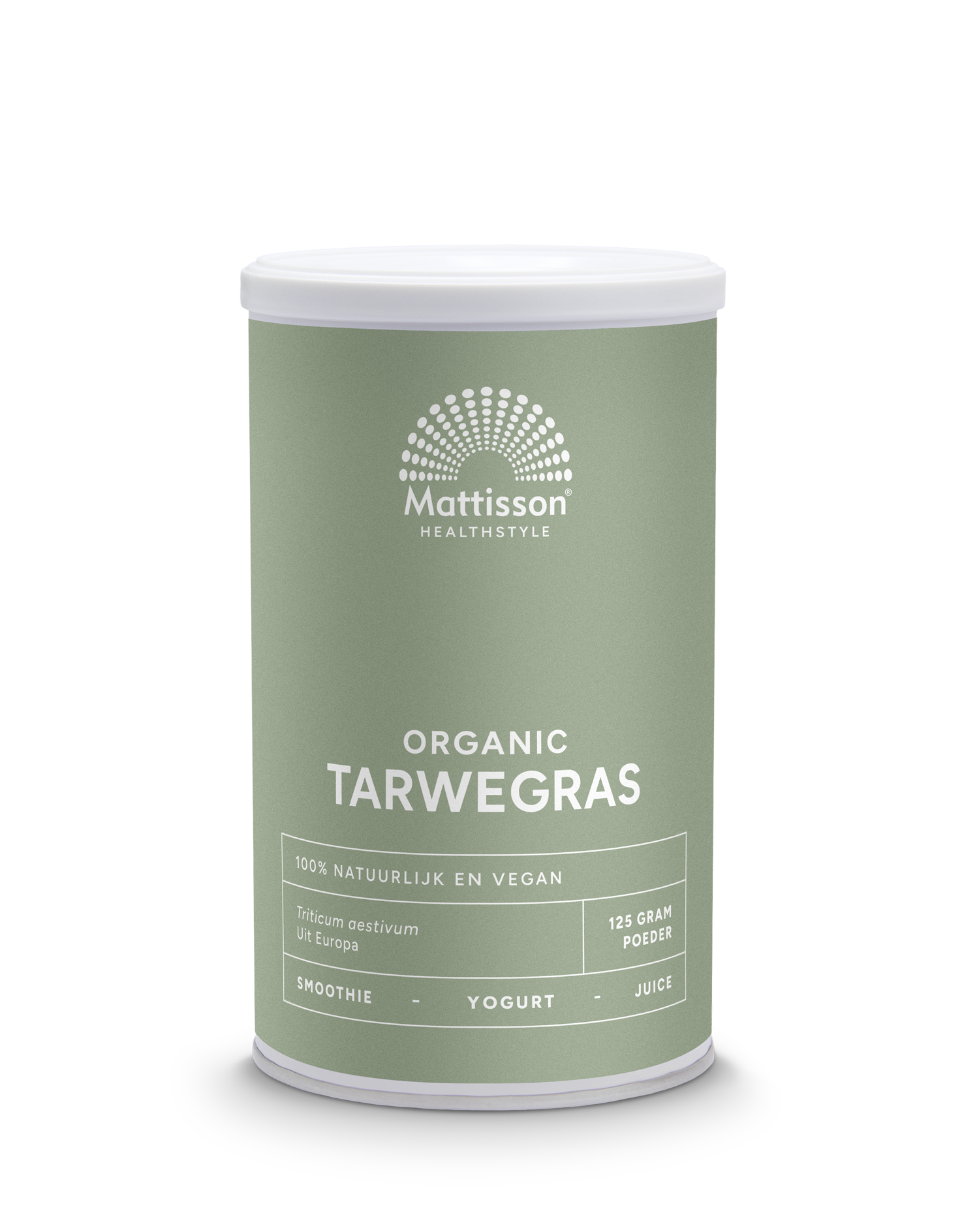 Biologische Tarwegras Poeder - 125g - Mattisson