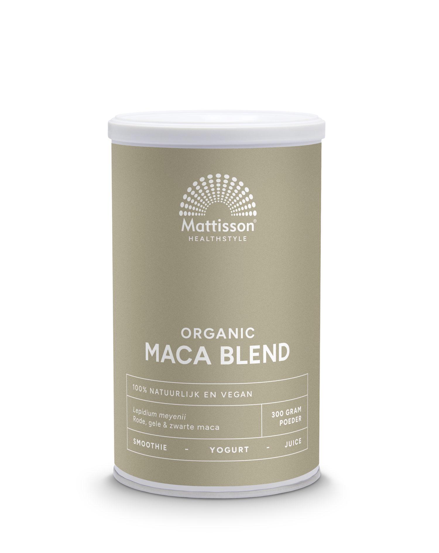 Biologische Maca Blend - rood, geel & zwart - 300g - Mattisson