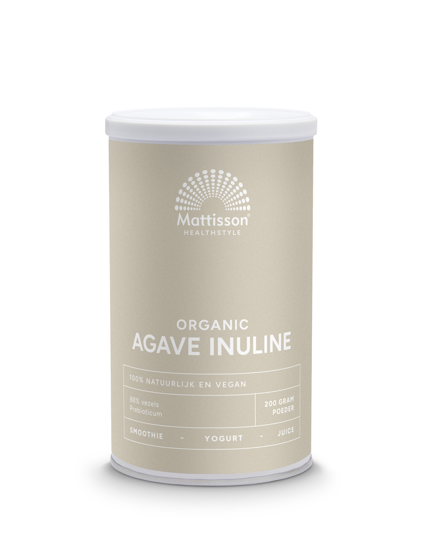 Biologische Agave Inuline – 200g - Mattisson
