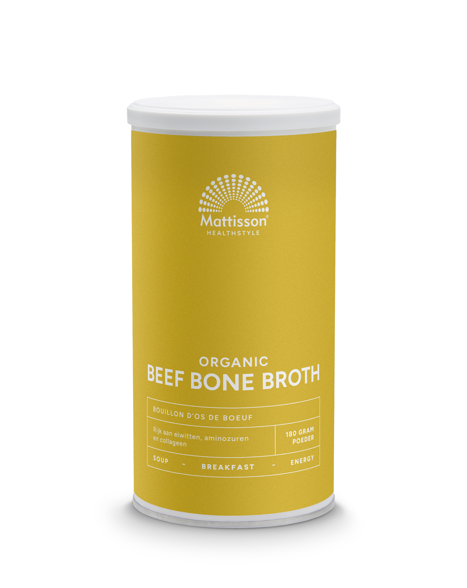 Biologische Runder Botten Bouillon - Bone Broth 180g - Mattisson