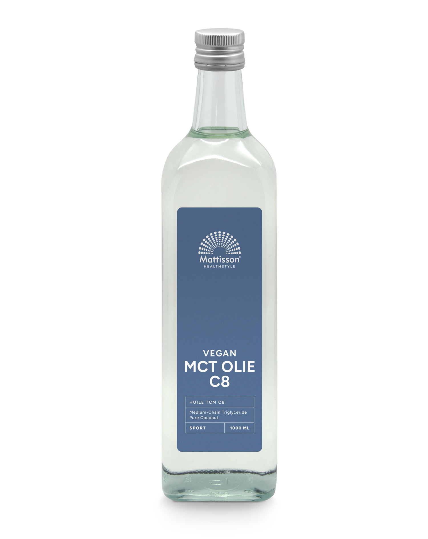 Absolute MCT Olie C8  99% Caprylic Acid - 1000ml - Mattisson