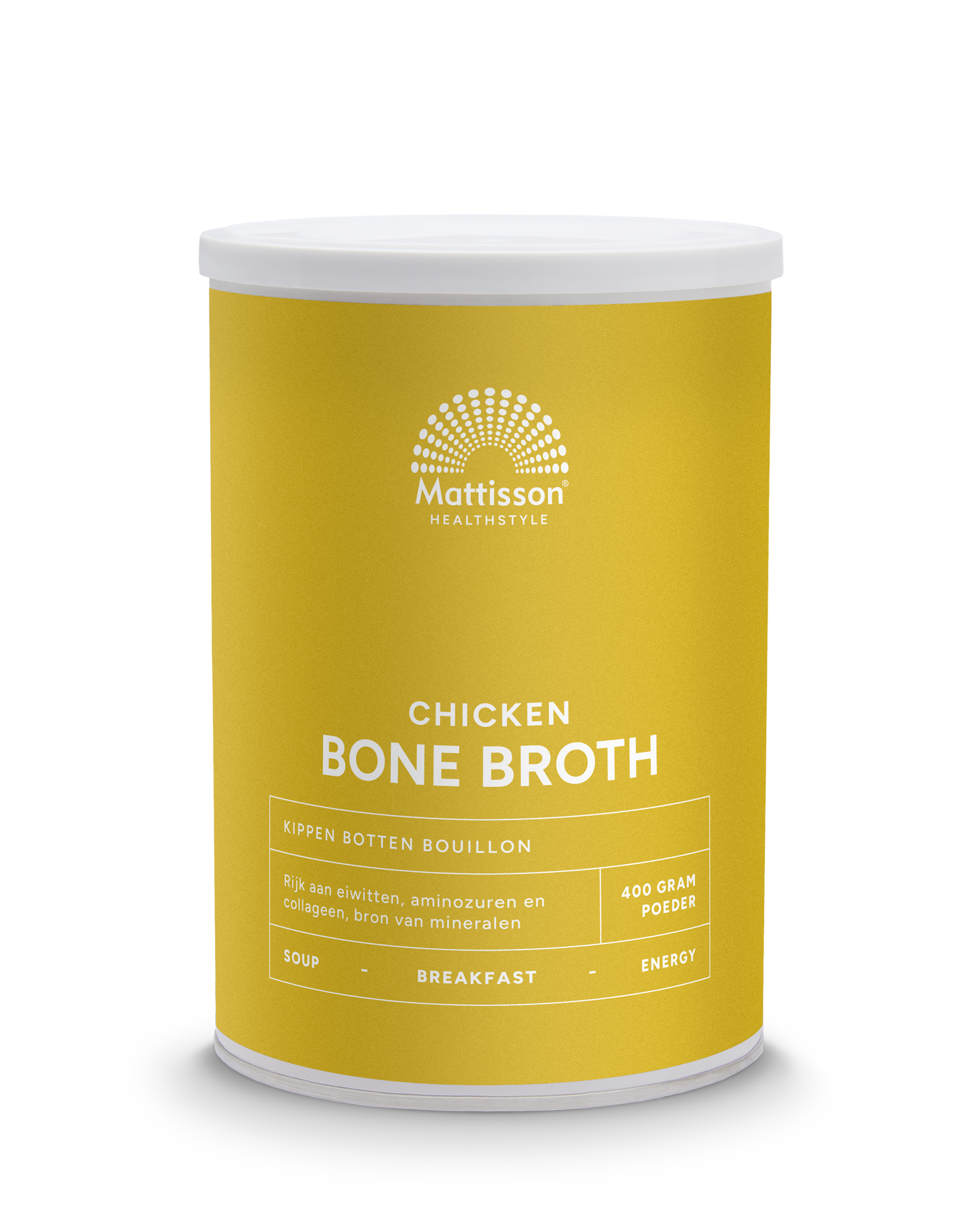 Kippen Botten Bouillon - Chicken Bone Broth - 400 g - Mattisson
