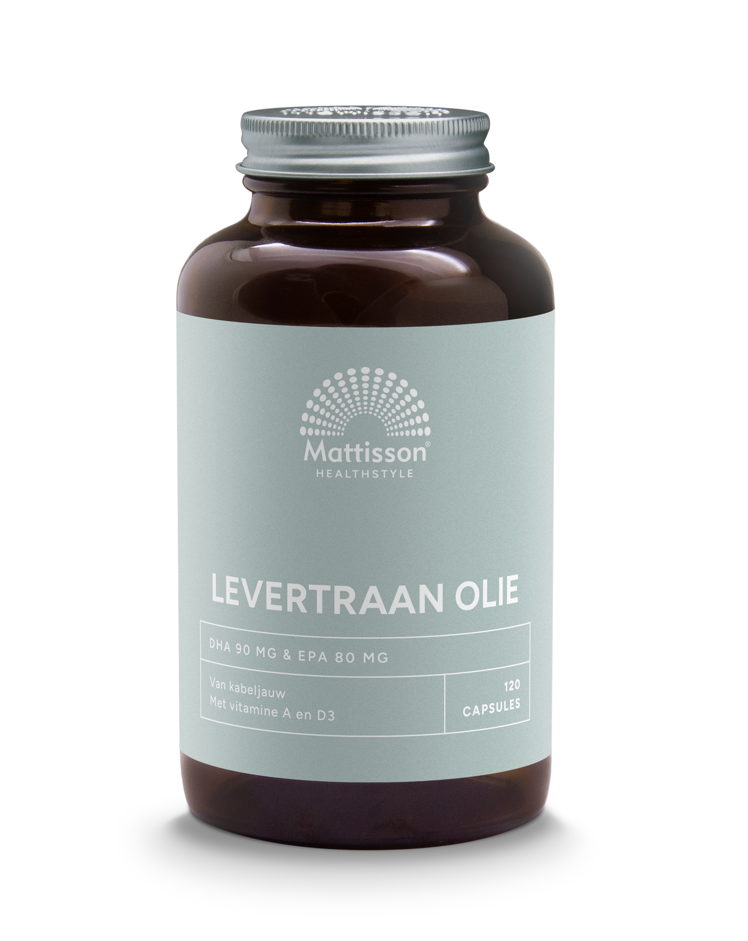 Levertraan Olie 1000mg - 120 capsules - Mattisson
