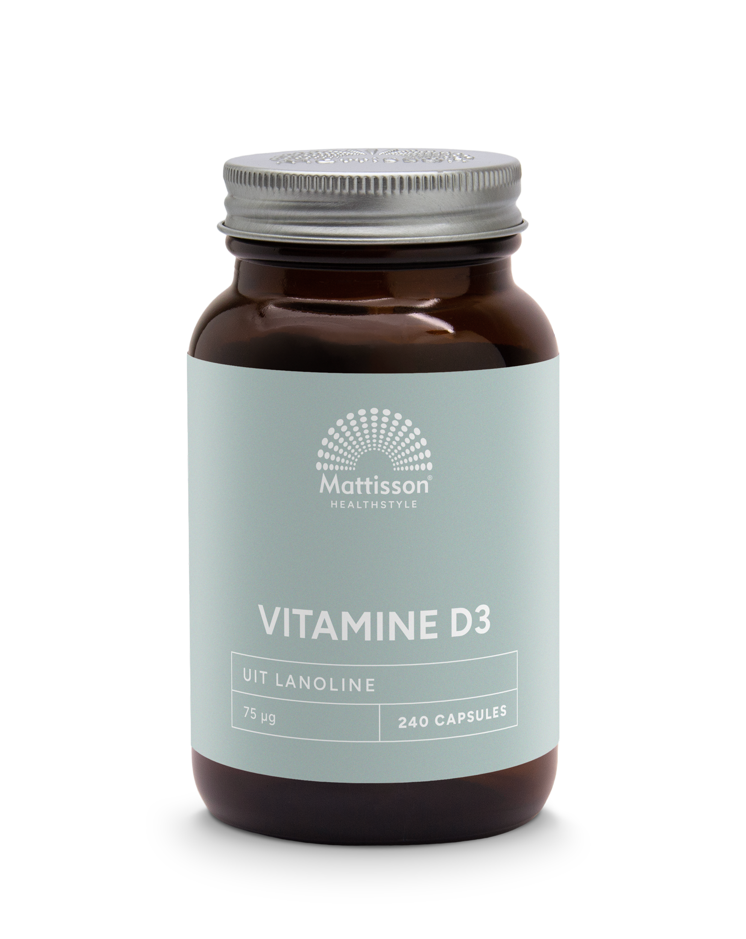 Vitamine D3 - 75 mcg – 240 capsules - Mattisson