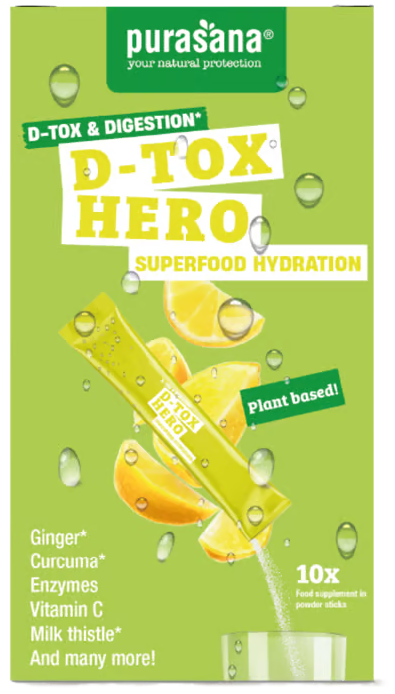 D-Tox Hero Poeder - 45 gram - Purasana