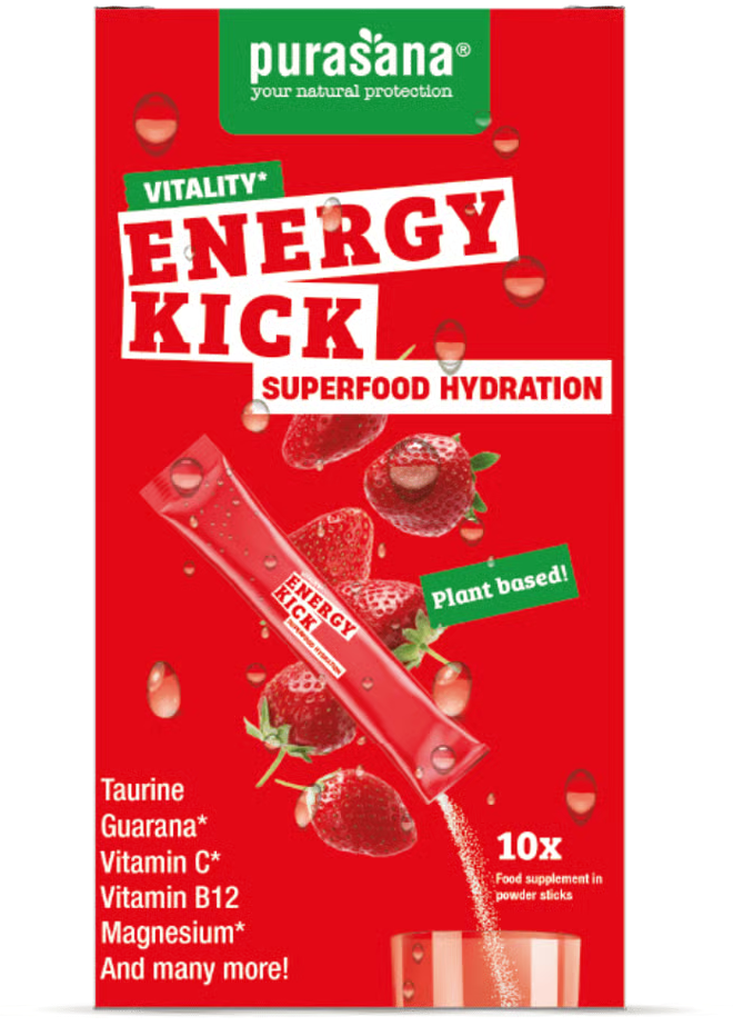 Energy Kick Poeder - 45 gram - Purasana