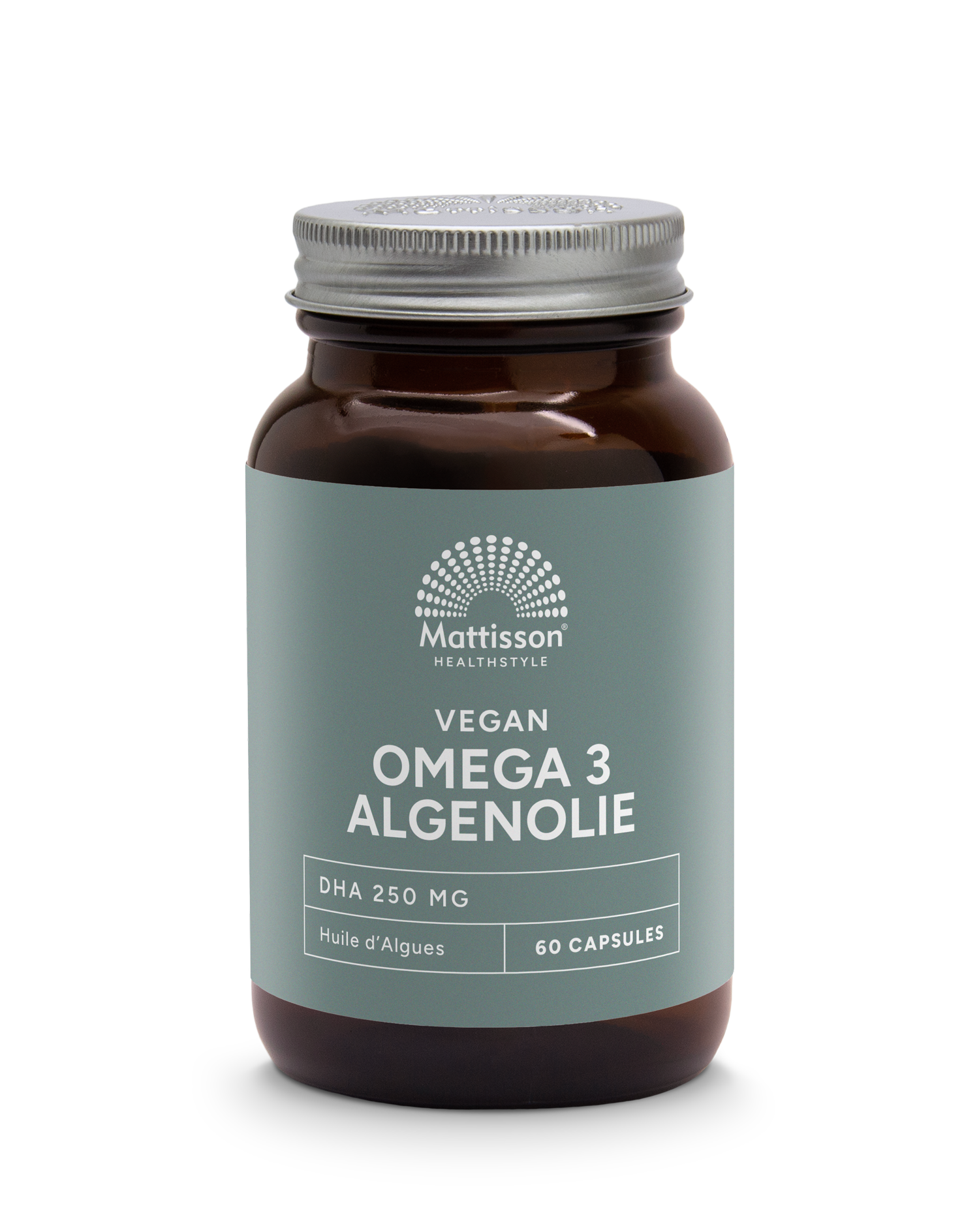 Vegan Omega-3 Algenolie - DHA 260mg - 60 capsules - Mattisson