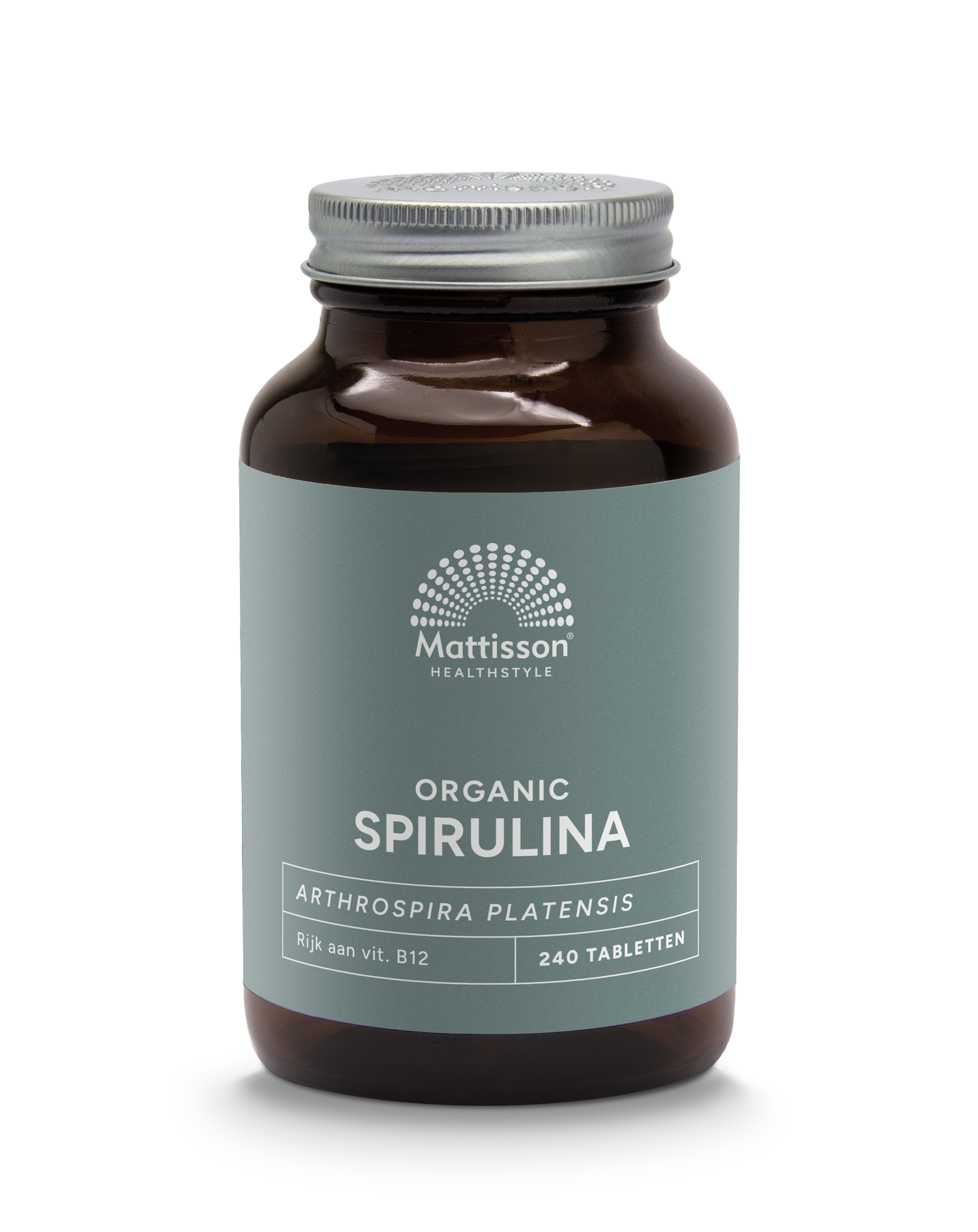 Biologische Spirulina 500mg - 240 tabletten - Mattisson 