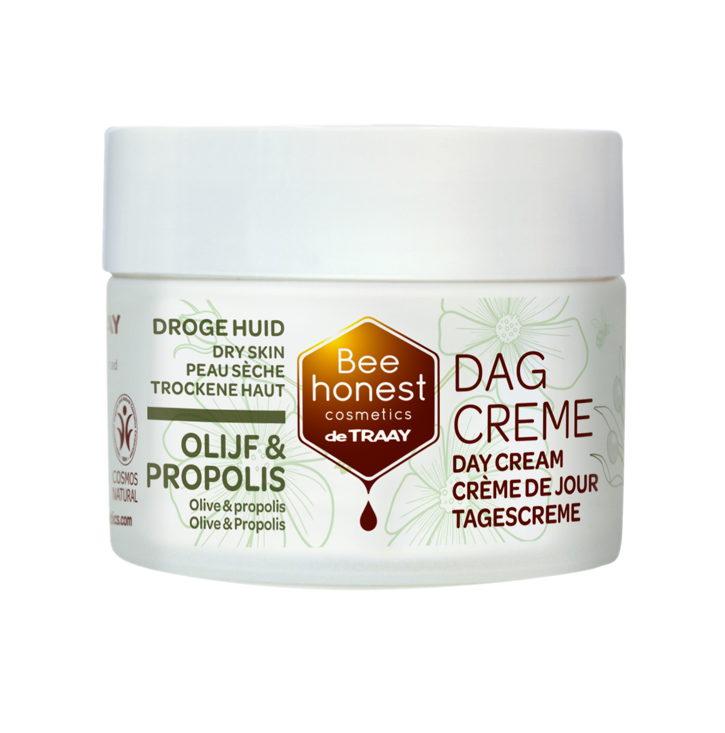 Dagcr&egrave;me Olijf & Propolis - 50 ml - Bee Honest