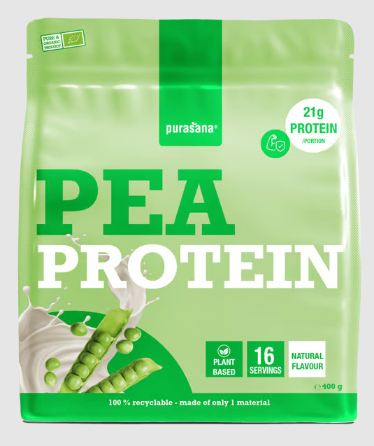 Purasana - Vegan Prote&iuml;ne Erwt - 400 gram