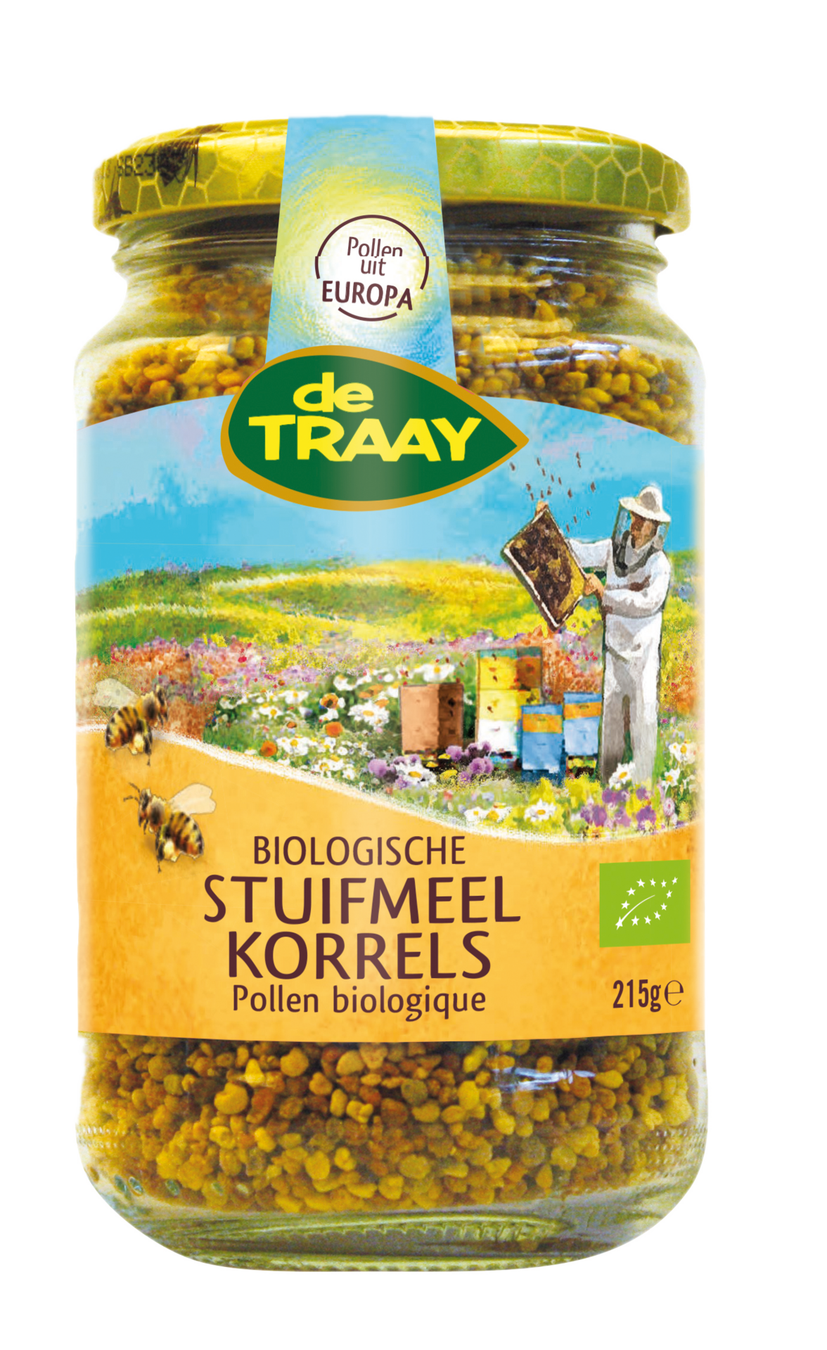 Stuifmeelkorrels BIO - 215 gram - De Traay