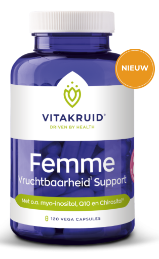 Vitakruid - Femme Vruchtbaarheid Support - 120 vega capsules