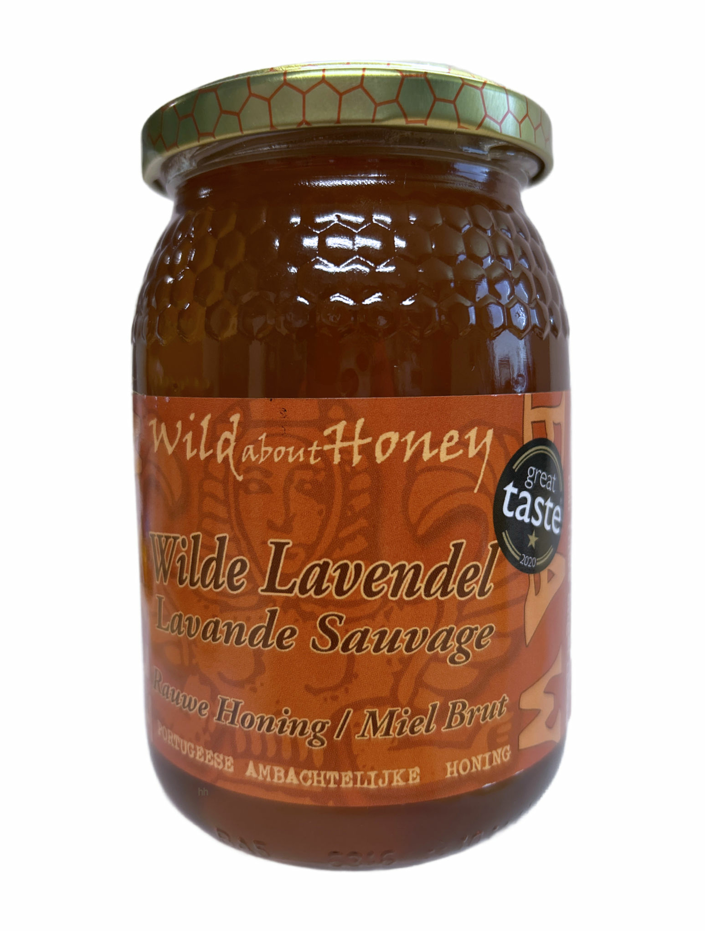 Rauwe Wilde Lavendel Honing 500g van Wild About Honey