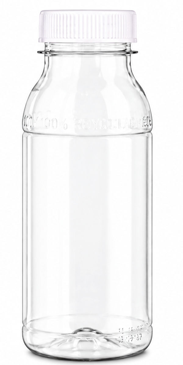 250 ml rPET Sapfles met Witte Dop - Helios Holland