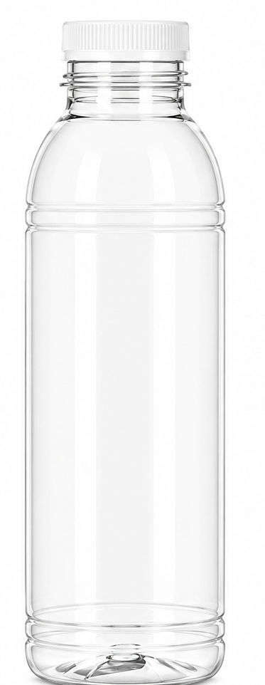 500 ml rPET sapfles met witte draaidop