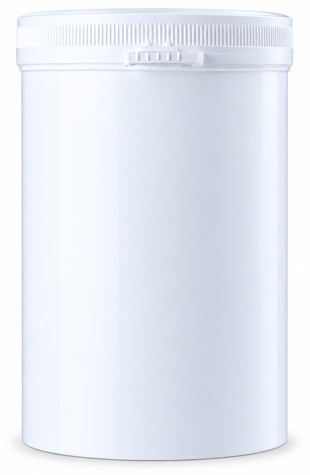 Witte Snap Secure pot 1050 ml met deksel