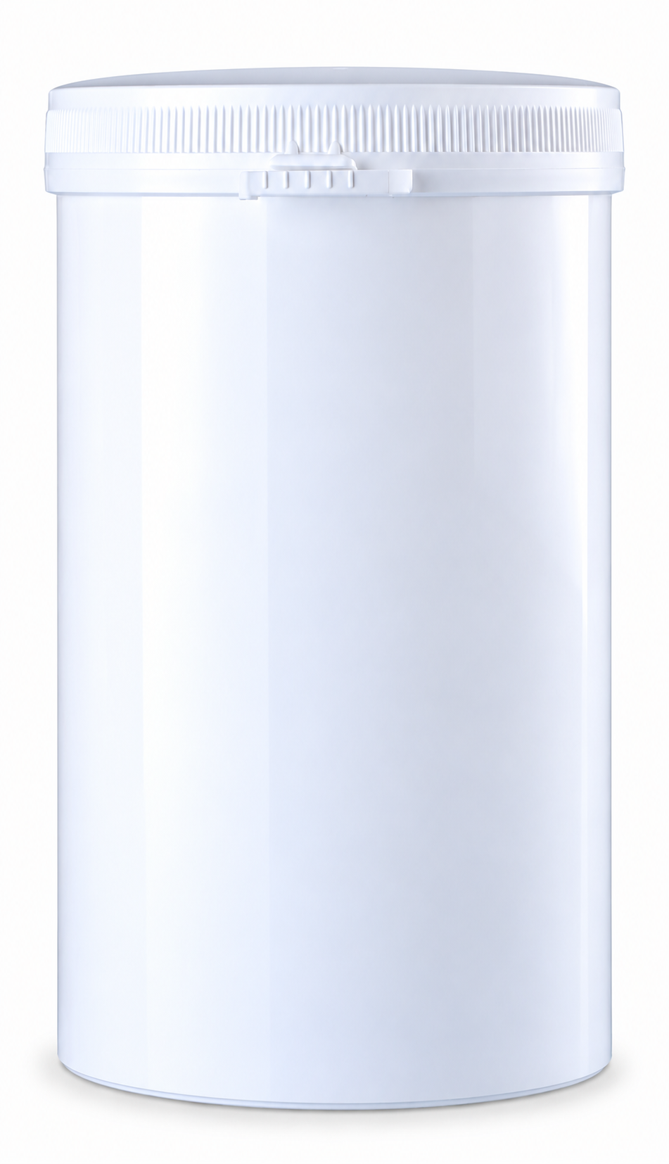 Witte Snap Secure pot 1350 ml met verzegelbaar deksel