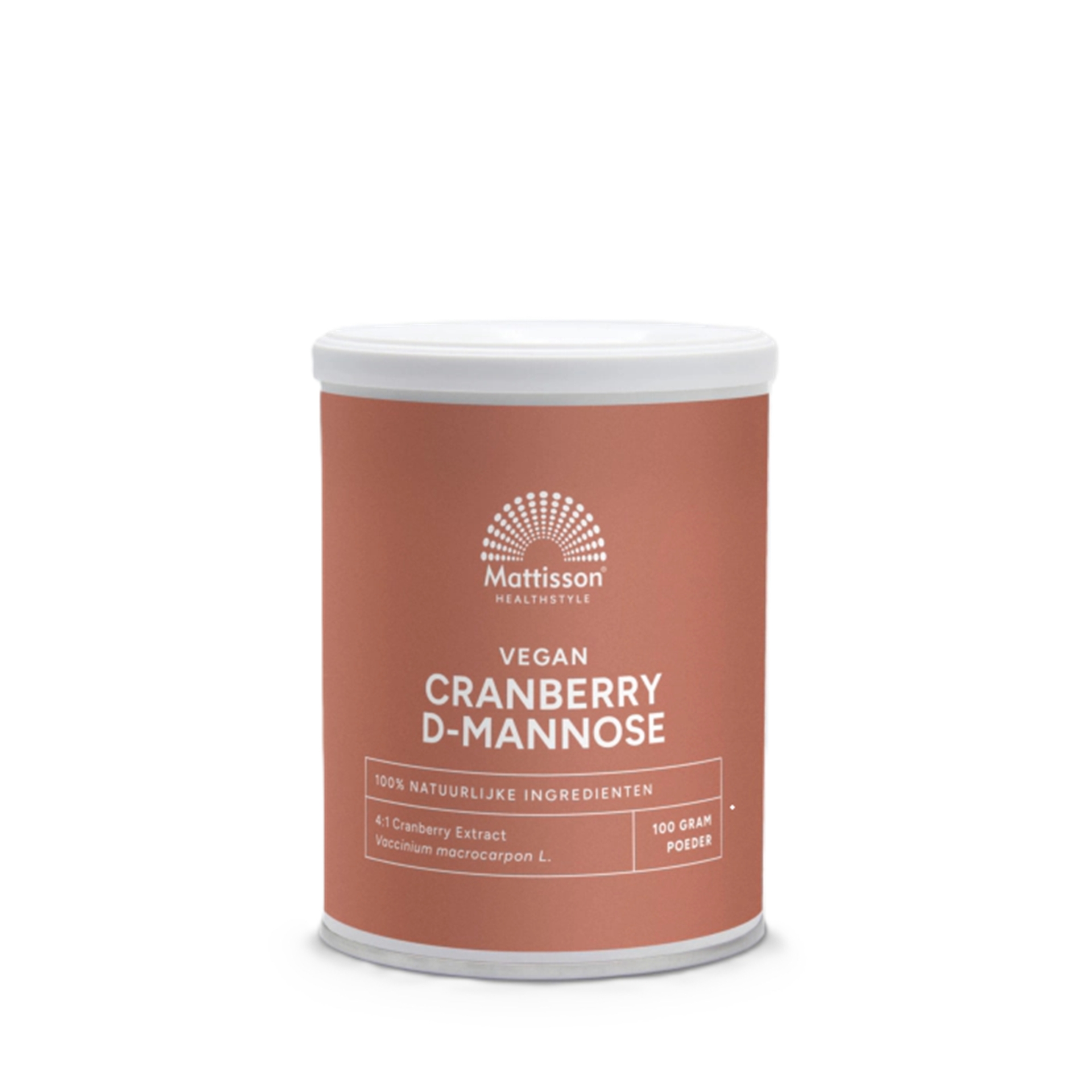 Cranberry D-Mannose BIO poeder - 125g - Mattisson