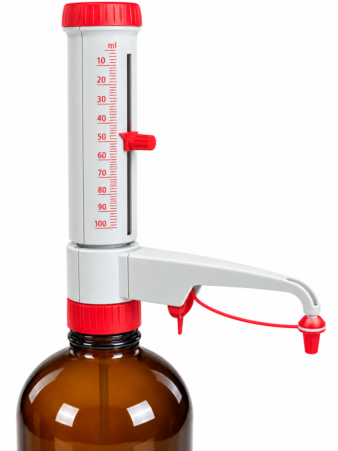 VITLAB simplex&sup2; flessendoseerder 10&ndash;100 ml met reservoir