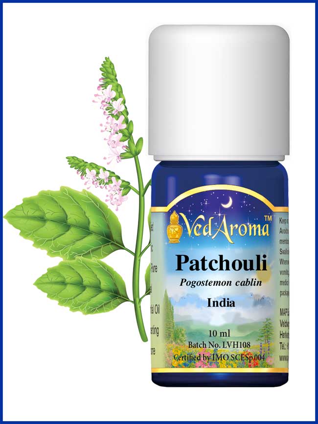 Biologische Patchouli etherische olie