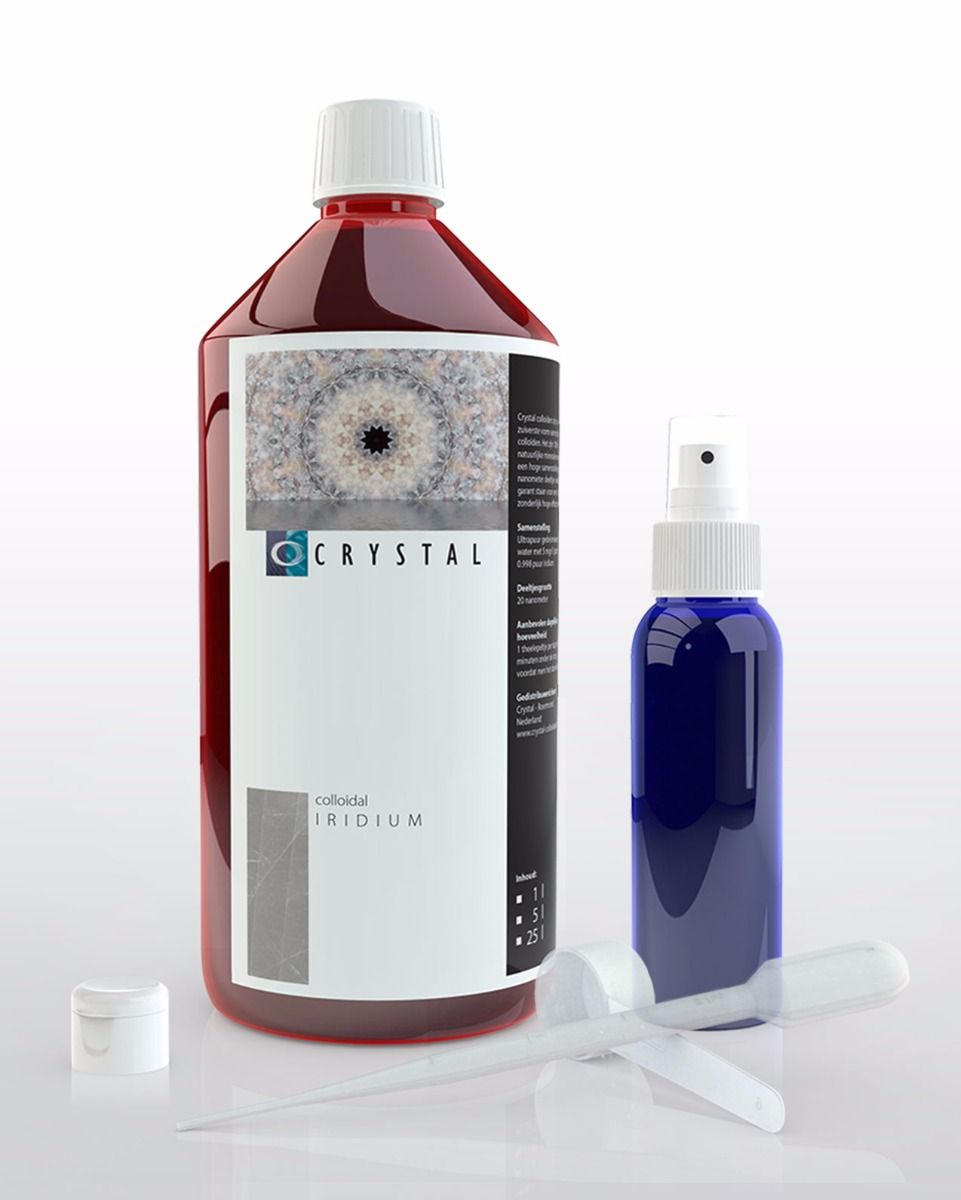Crystal Colloidaal iridium 1 liter