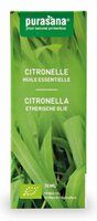 Citronella BIO etherische olie - 10ml - Purasana 