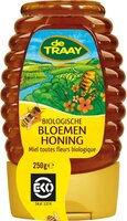 Bloemenhoning BIO Knijpfles 250 gram - De Traay