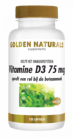 Golden Naturals Vitamine D3 75mcg - 120 softgels