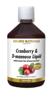 Golden Naturals Cranberry & D-mannose Liquid 500ml