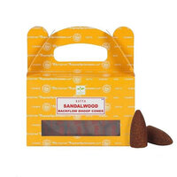 Sandalwood Backflow 24 Wierookkegels