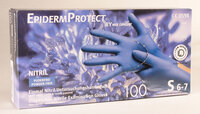 Handschoenen Disposable Nitrile Blauw Small - 100 stuks - EpidermProtect