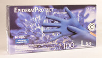 Handschoenen Disposable Nitrile Blauw Large - 100 stuks - EpidermProtect