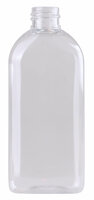Knijpfles / Shampoo Fles 100ml oval PET Transparant 20/410