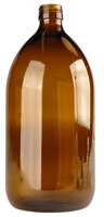 Medicijnfles / Siroopfles 1000ml GLAS Amber Obus 28/410