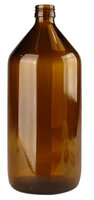 Medicijnfles / Siroopfles 1000ml GLAS Amber Veral 28/410