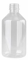 PET Fles / Medicijnfles 300ml Helder Veral 28/410