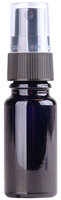 Fles 10ml Violet UV Glas met Zwarte Spraydop / Verstuiver