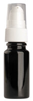 Fles UV Violet Glas 10ml met Serum Pompje / Dispenser