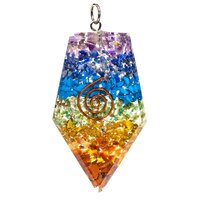 Orgoniet Hanger Vijfhoekig Multicolor