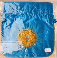 Zakje voor Guasha Schraper - Blauw