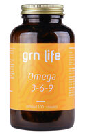 GRN LIFE Oméga 3-6-9 - 1000mg - 100 gélules