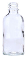 Druppelflesje 50ml Helder Glas