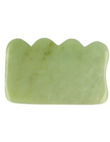 Guasha Schraper Serpentijn Jade - Wolk