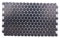 Flesjes 10ml Zwart Glas voordelige TRAY