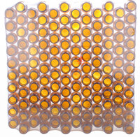Medicijnfles 30ml GLAS Amber Obus 28/410