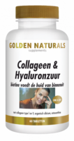 Collageen & Hyaluronzuur - 60 tabletten - Golden Naturals