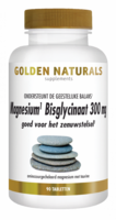 Golden Naturals Magnesium Bisglycinaat 300mg 90tabl