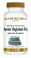 Golden Naturals Magnesium Bisglycinaat 300mg 60tabl