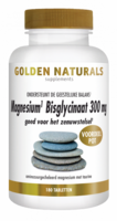 Golden Naturals Magnesium Bisglycinaat 300mg 180tabl
