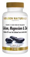 Golden Naturals Calcium, Magnesium & Zink 90 Tabletten